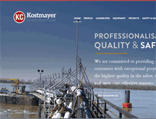 Tablet Screenshot of kostmayer.com